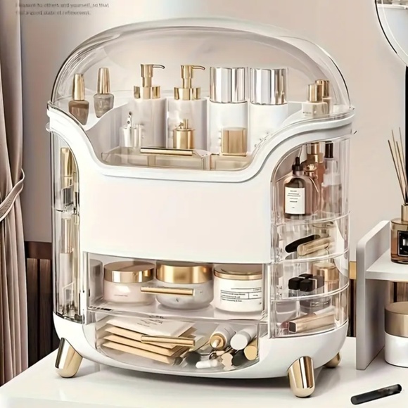 NEW! Amazing Storage Pod for All Your Cosmetics and Skin Care Creams!